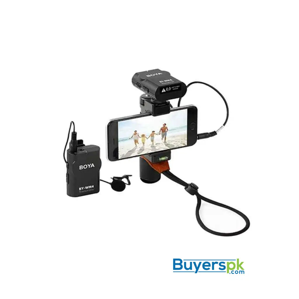 Boya BY-WM4 Wireless Microphone Mark II - Black - Microphone Boya BY-WM4 Wireless Microphone Mark II - Black - Microphone